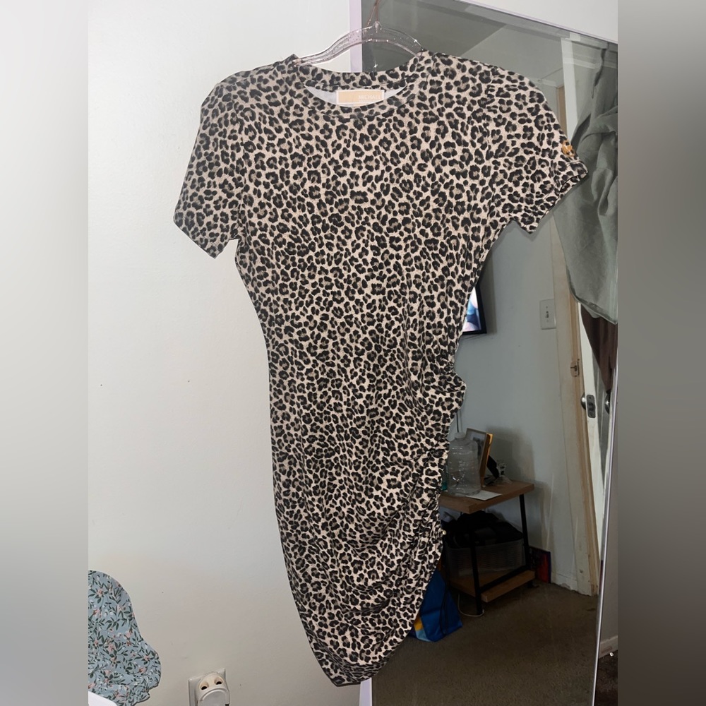 Michael Koors cheetah print dress